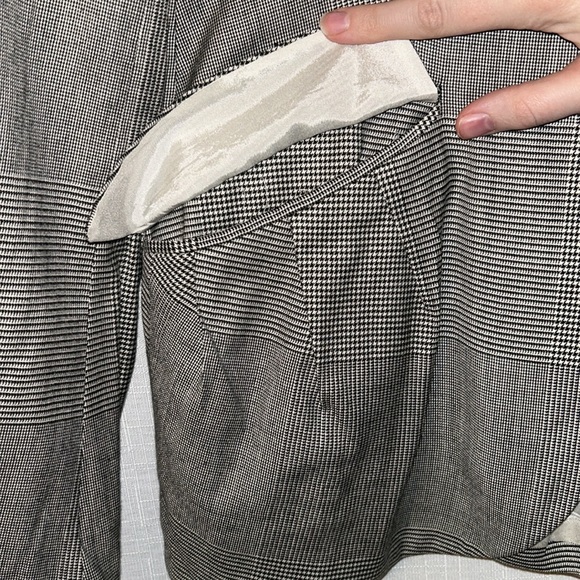 Escada Houndstooth microprint Front Button Blazer 40 M - Picture 4 of 12